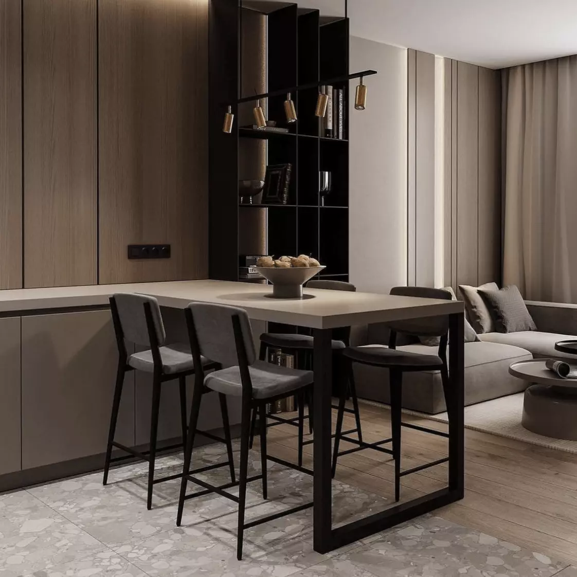 home-atelier-f31a Brian Side Chaise Sofa