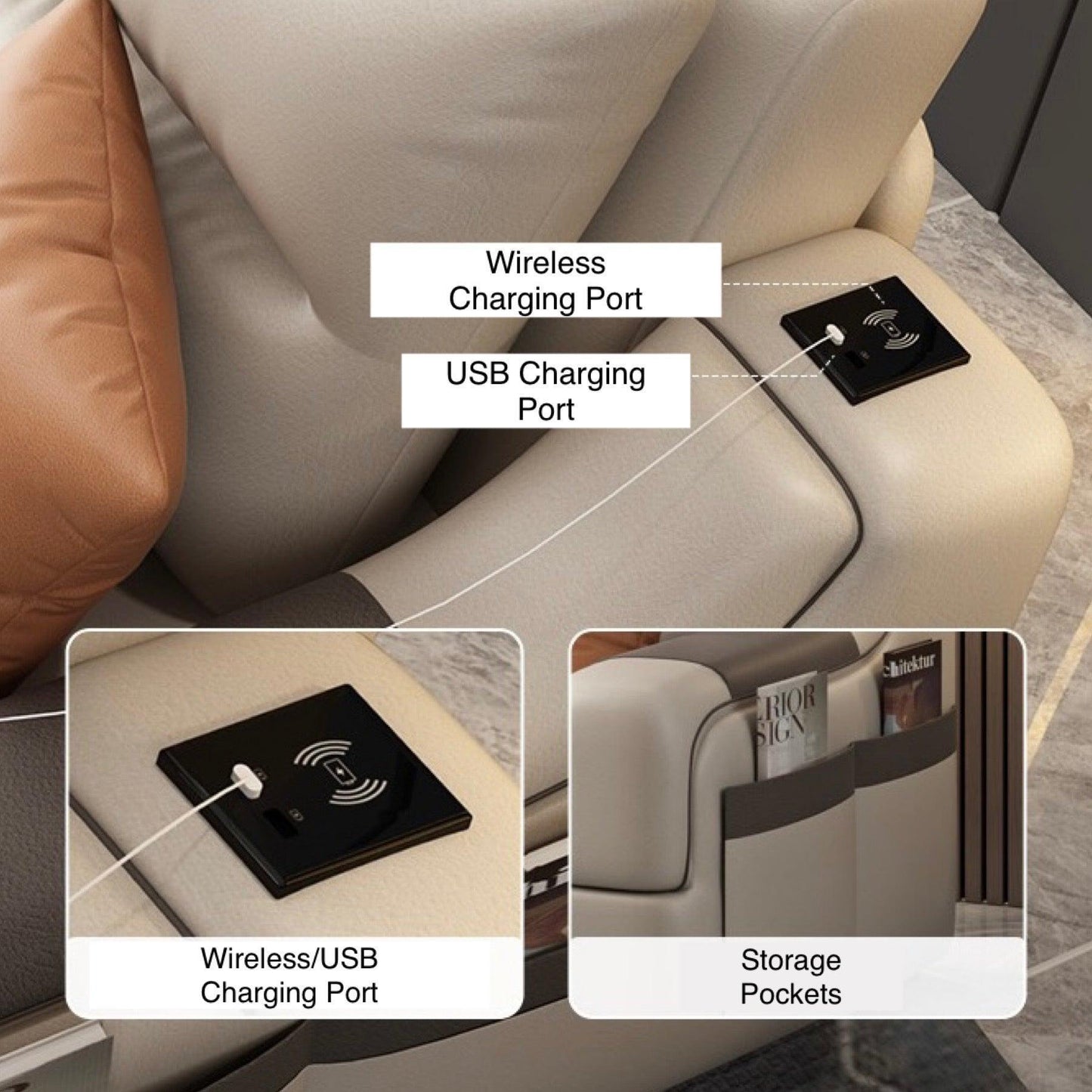 home-atelier-f31a Casey Storage Sofa Bed