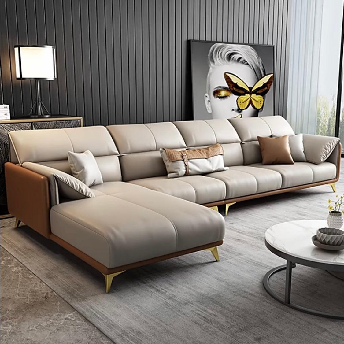 home-atelier-f31a Caston Sectional Leather Sofa