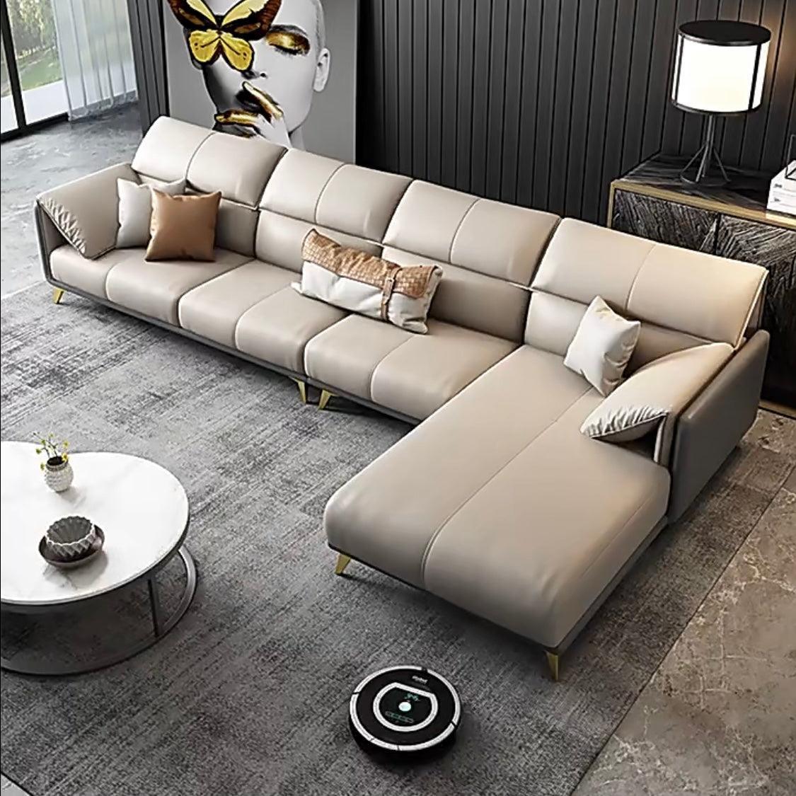 home-atelier-f31a Caston Sectional Leather Sofa