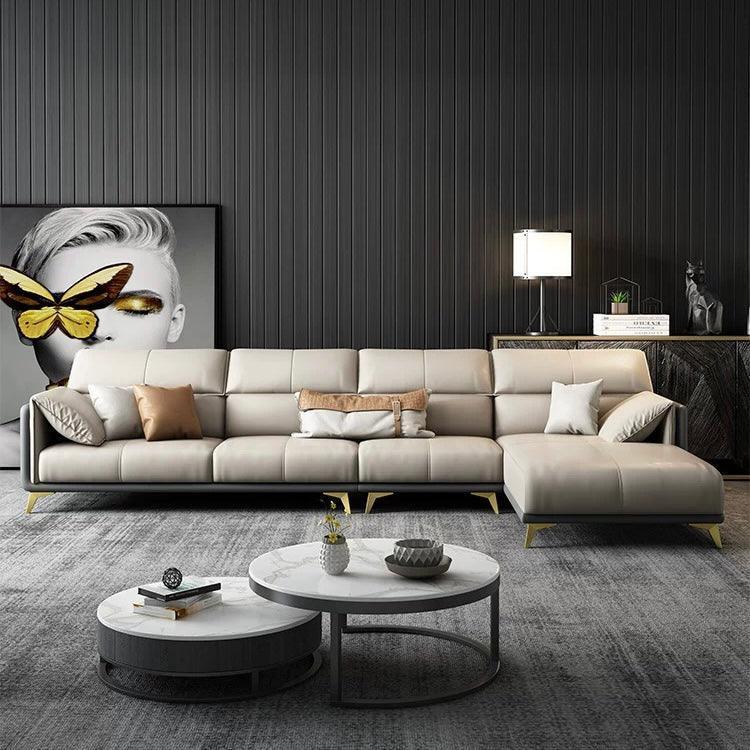 home-atelier-f31a Caston Sectional Leather Sofa