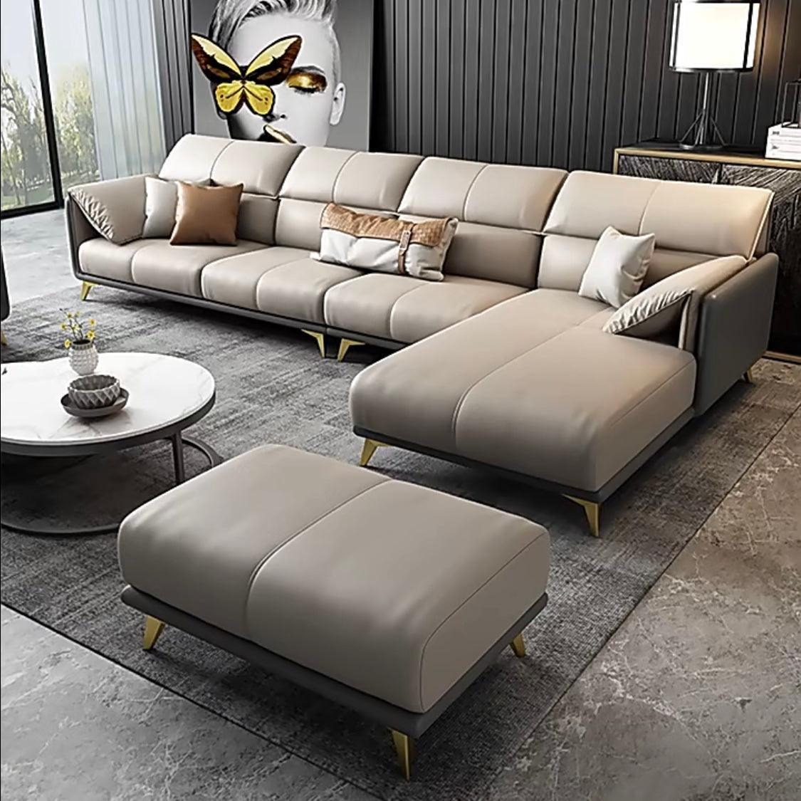 home-atelier-f31a Caston Sectional Leather Sofa
