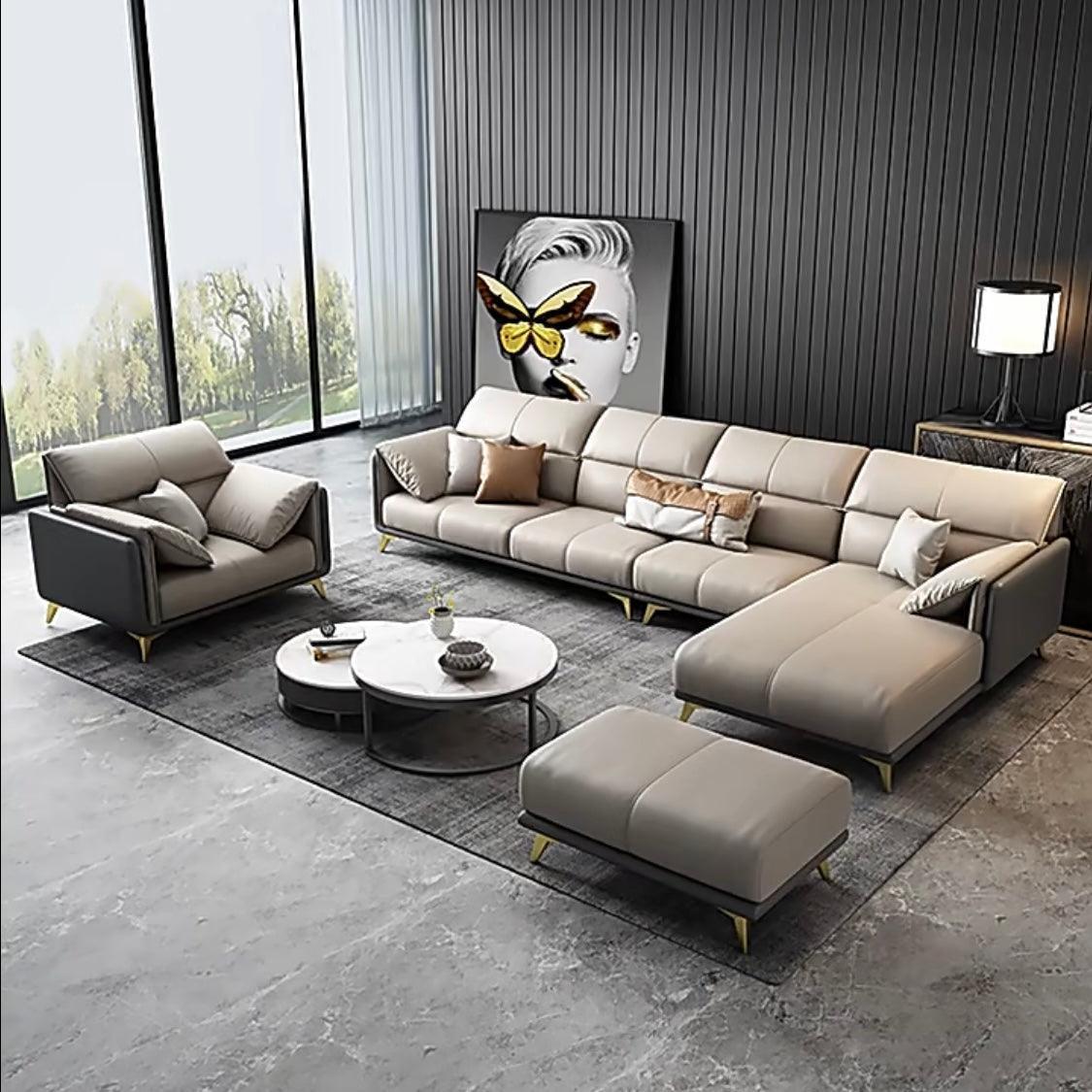 home-atelier-f31a Caston Sectional Leather Sofa