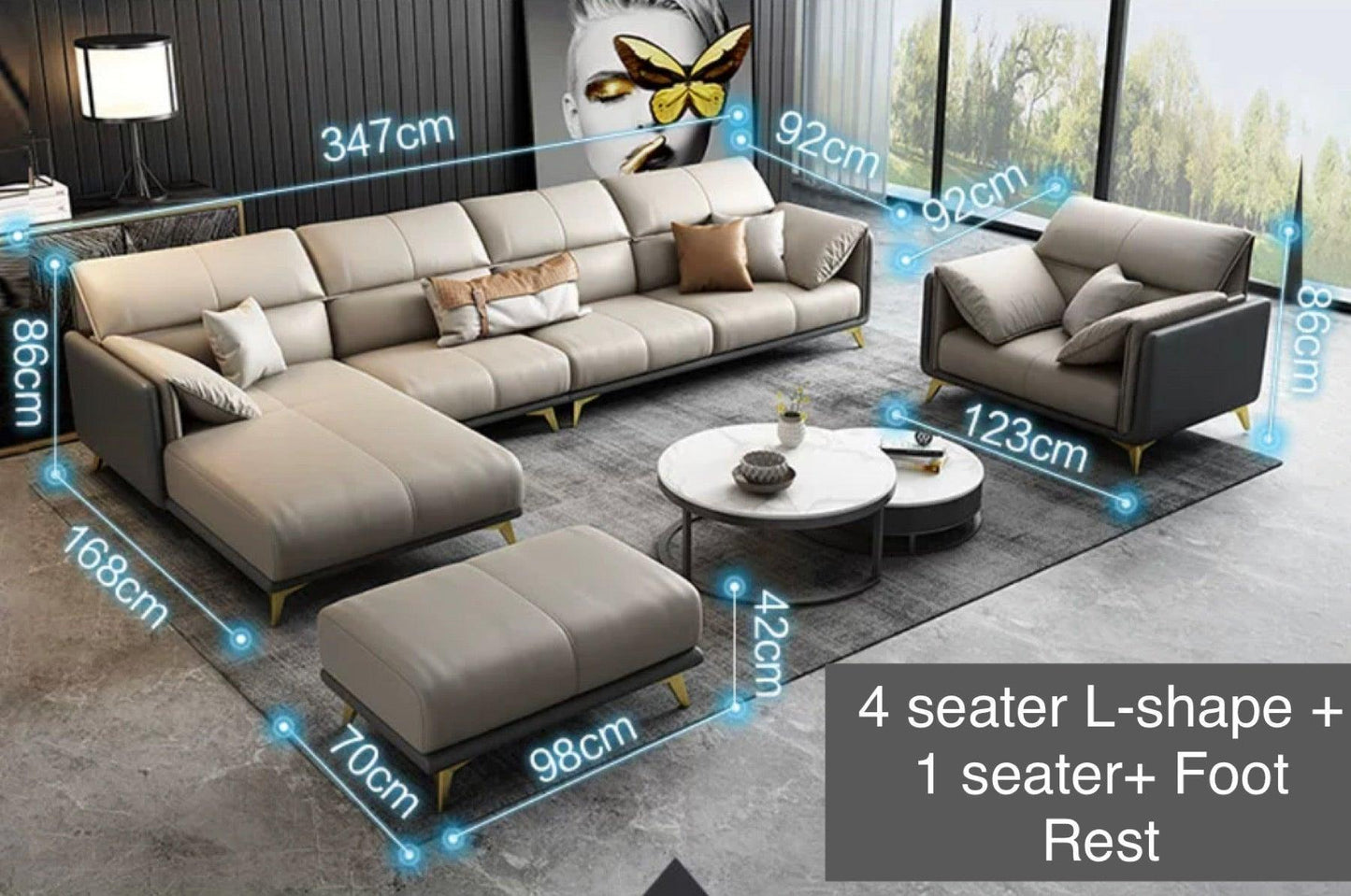 home-atelier-f31a Caston Sectional Leather Sofa