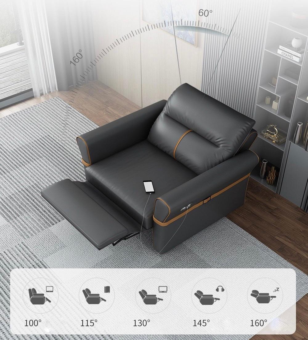 home-atelier-f31a Cavern Electric Recliner Storage Sofa Bed