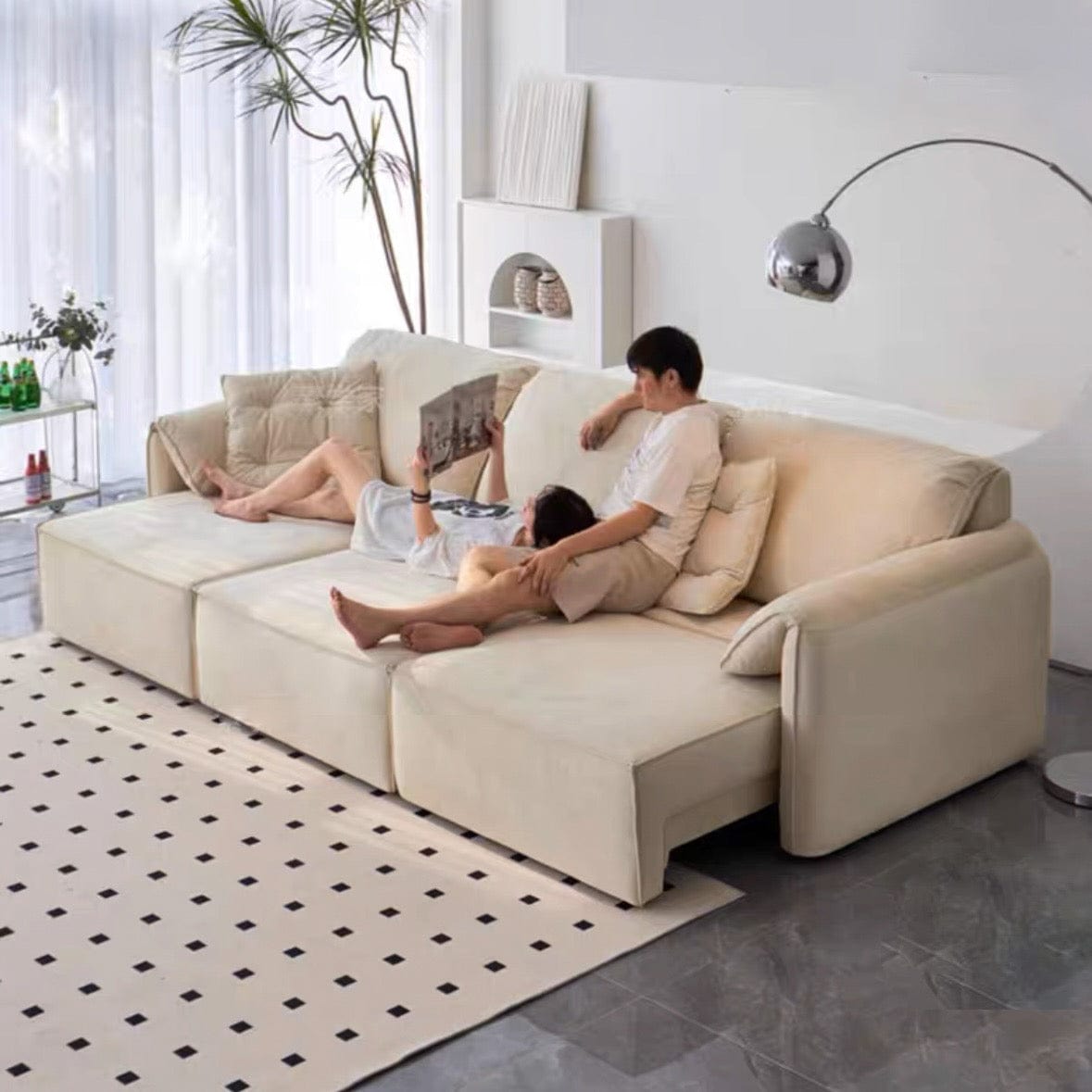 home-atelier-f31a Crystal Electric Sofa Bed