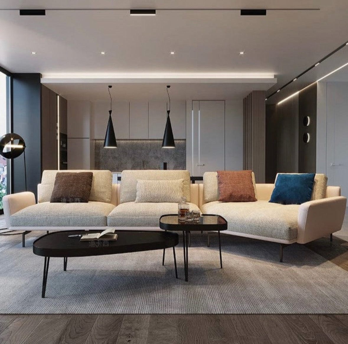 home-atelier-f31a Emmanuel Sectional Sofa