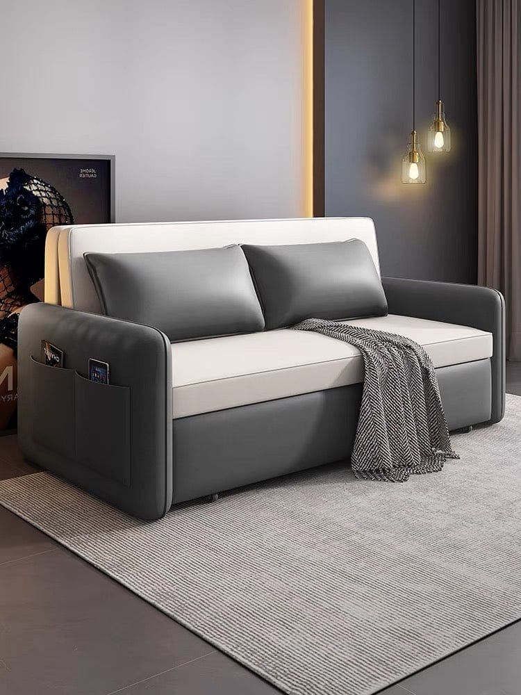 home-atelier-f31a Julien Electric Leather-Aire Sofa Bed
