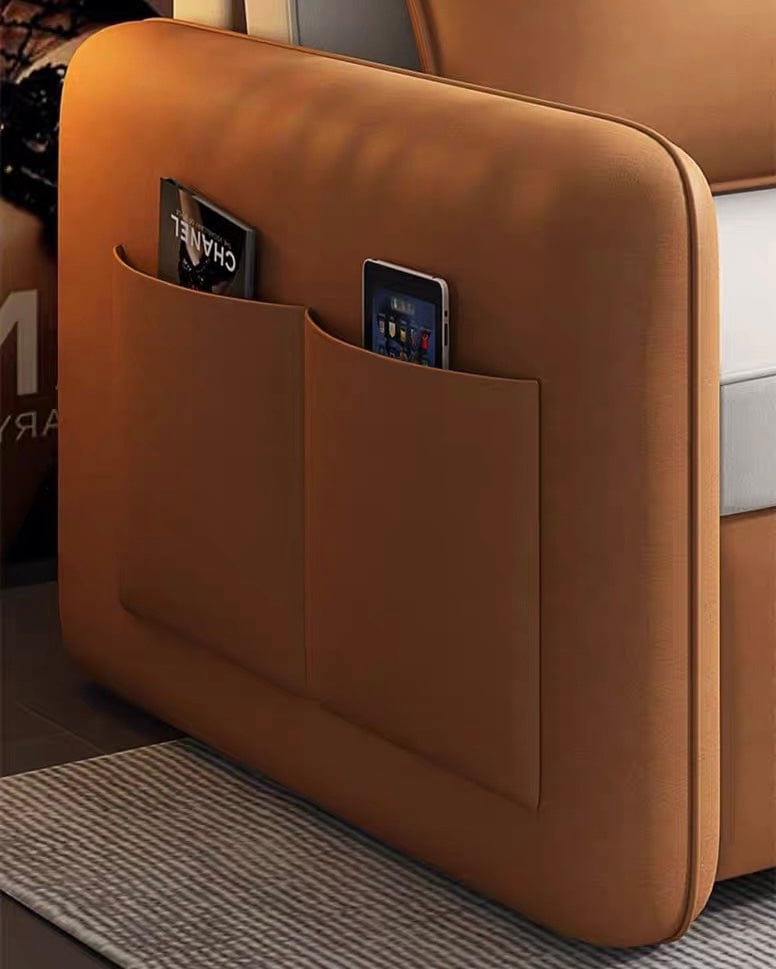 home-atelier-f31a Julien Electric Leather-Aire Sofa Bed