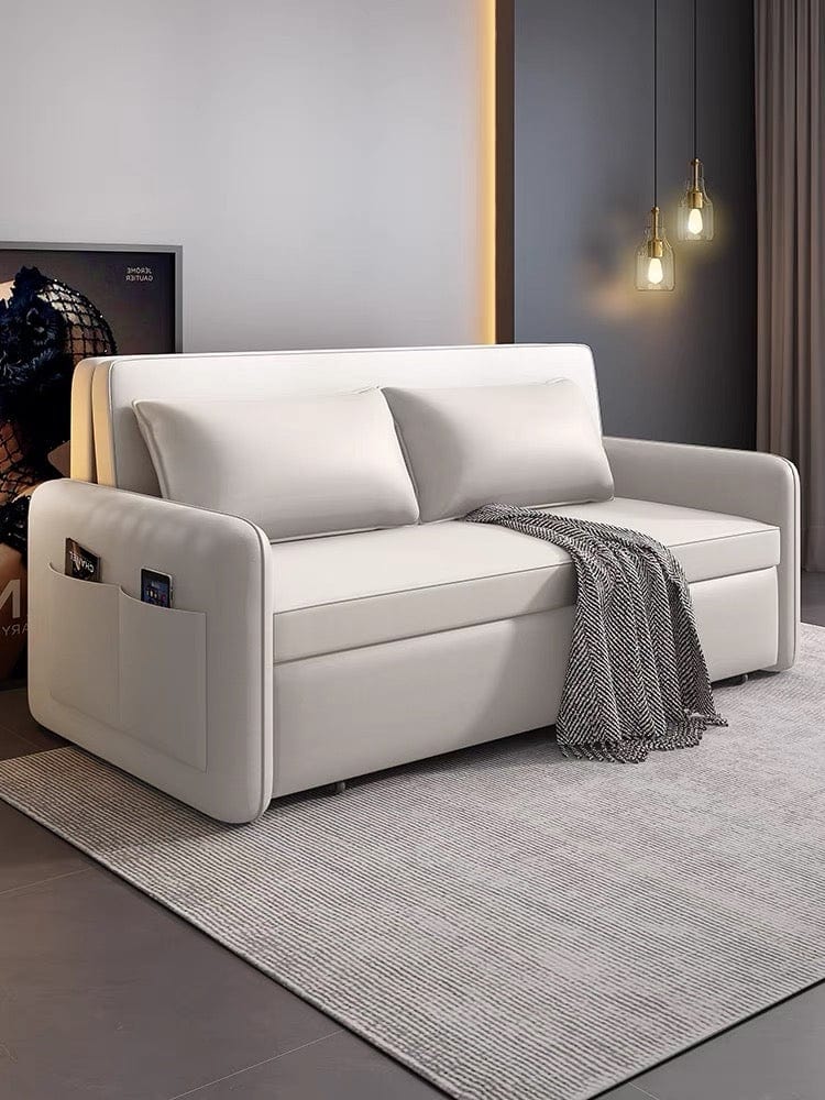 home-atelier-f31a Julien Electric Leather-Aire Sofa Bed