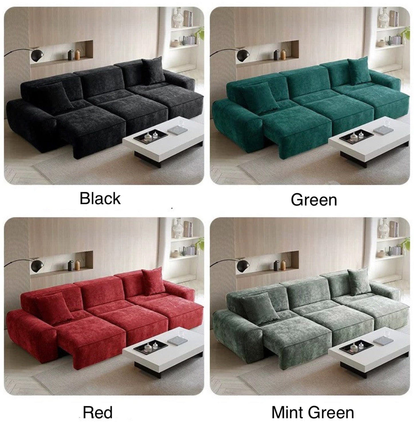home-atelier-f31a Kingston Scratch Resistant Electric Sofa Bed