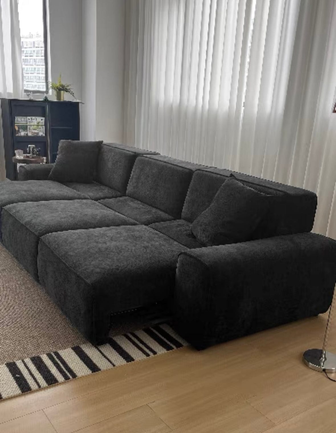 home-atelier-f31a Kingston Scratch Resistant Electric Sofa Bed