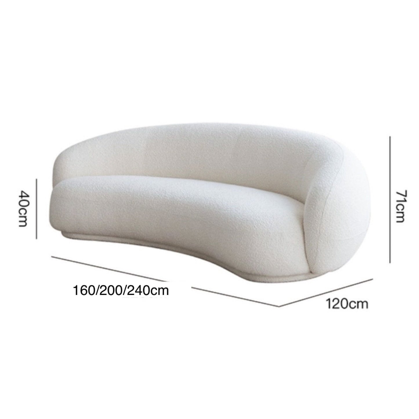home-atelier-f31a Lisa Curve Sofa