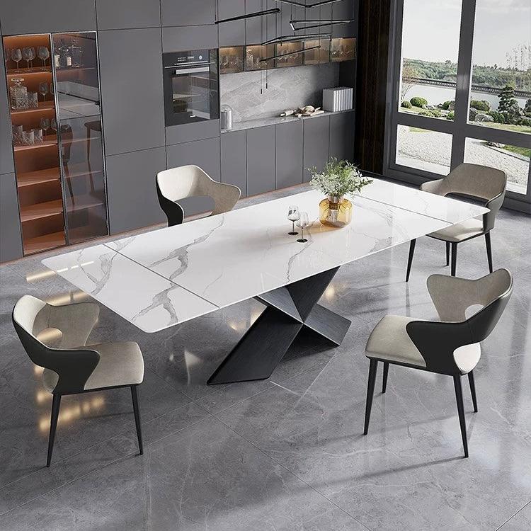 home-atelier-f31a Matt Extendable Dining Table