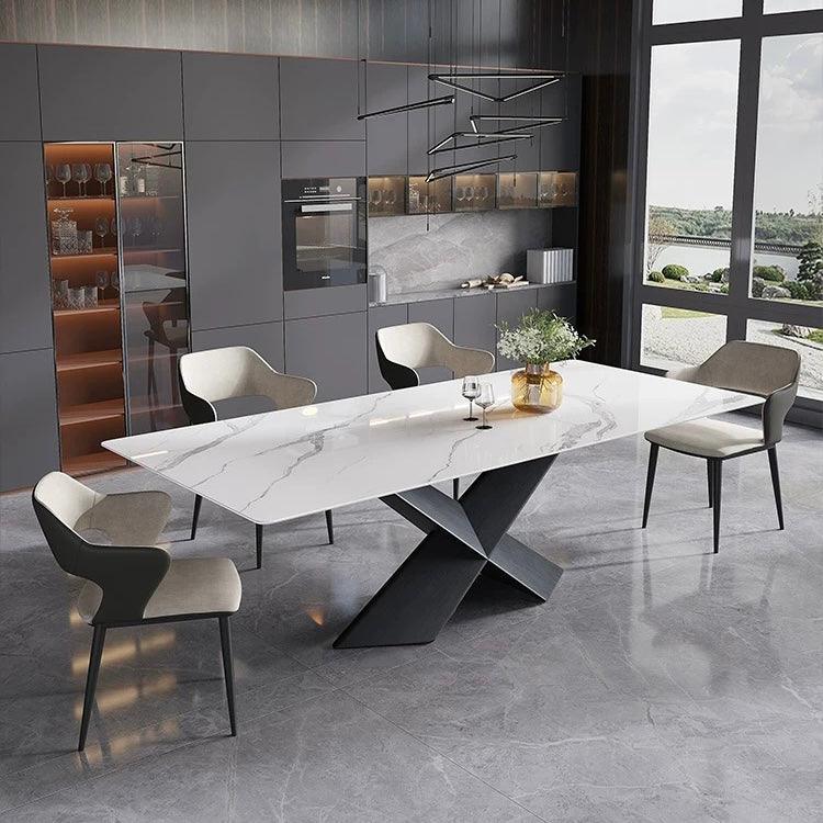 home-atelier-f31a Matt Extendable Dining Table