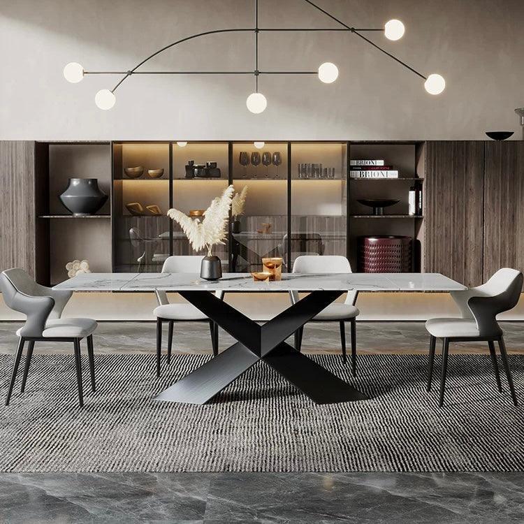 home-atelier-f31a Matt Extendable Dining Table
