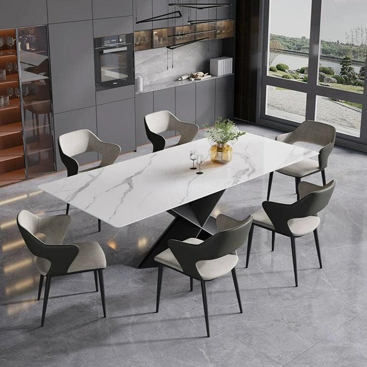 home-atelier-f31a Matt Extendable Dining Table