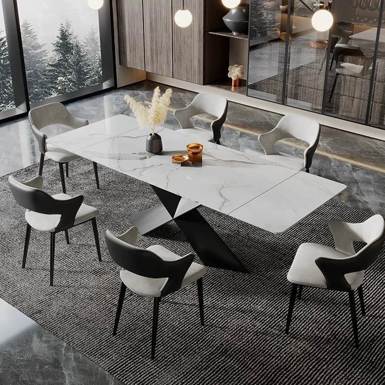 home-atelier-f31a Matt Extendable Dining Table