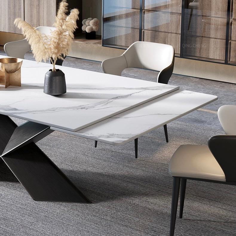 home-atelier-f31a Matt Extendable Dining Table