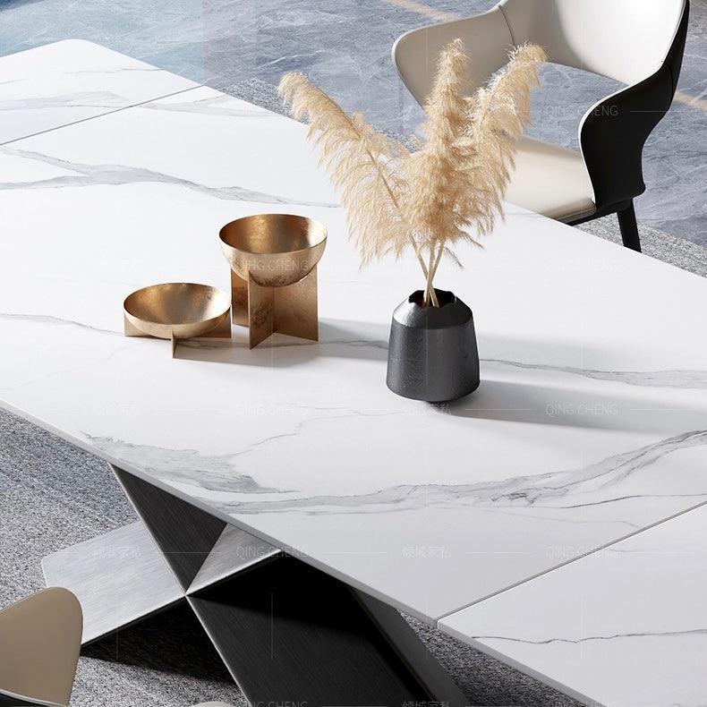 home-atelier-f31a Matt Extendable Dining Table
