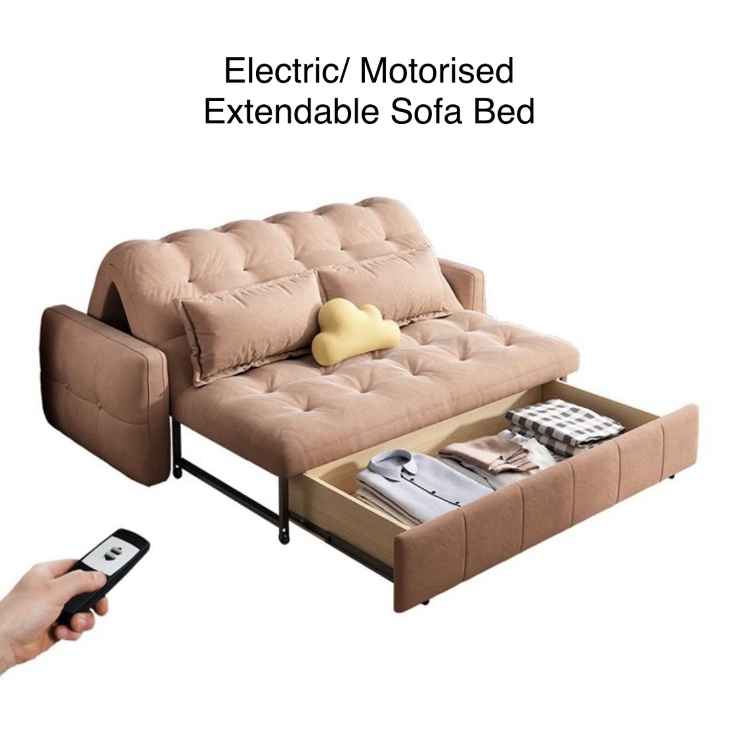 home-atelier-f31a Megan Electric Sofa Bed