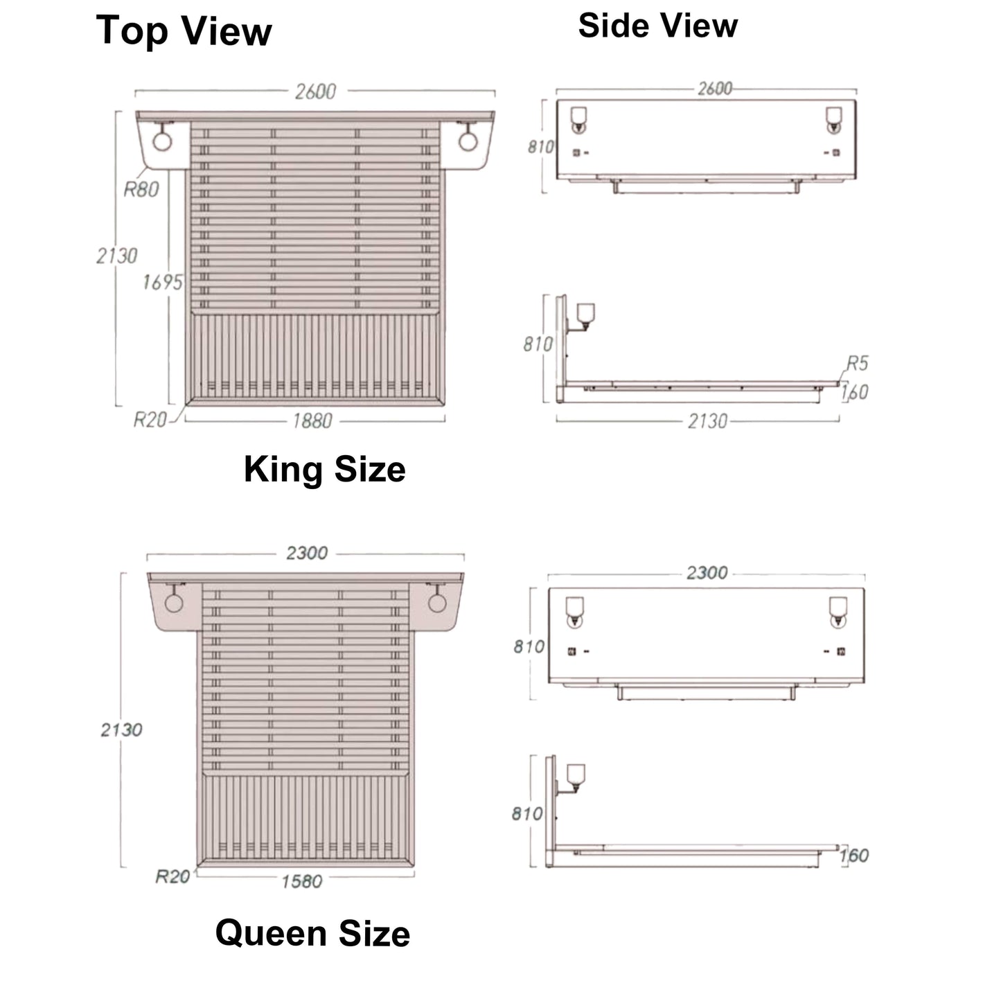 home-atelier-f31a Melissa Floating Bed Frame