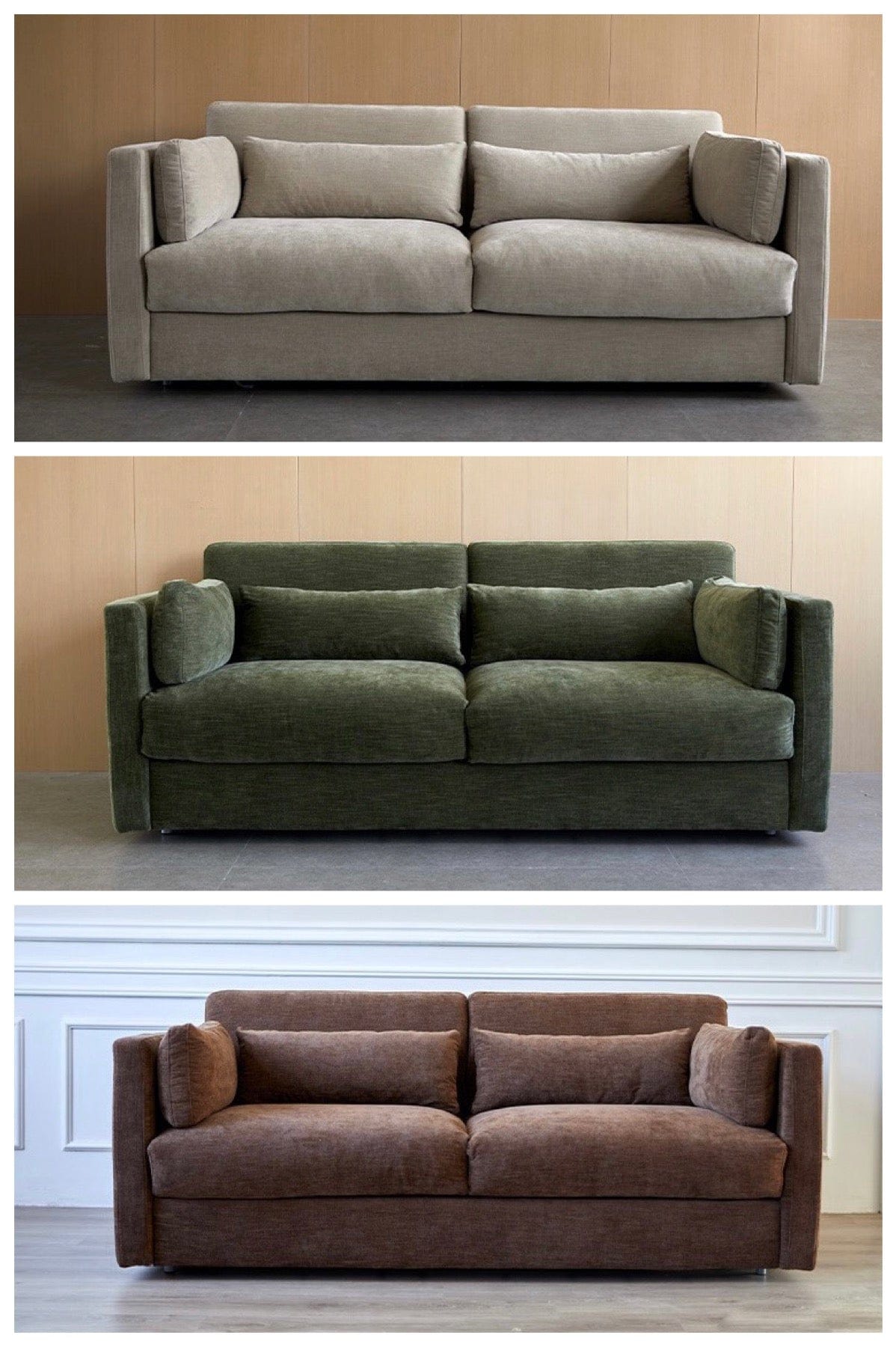 home-atelier-f31a Mitchell Velvet Sofa Bed