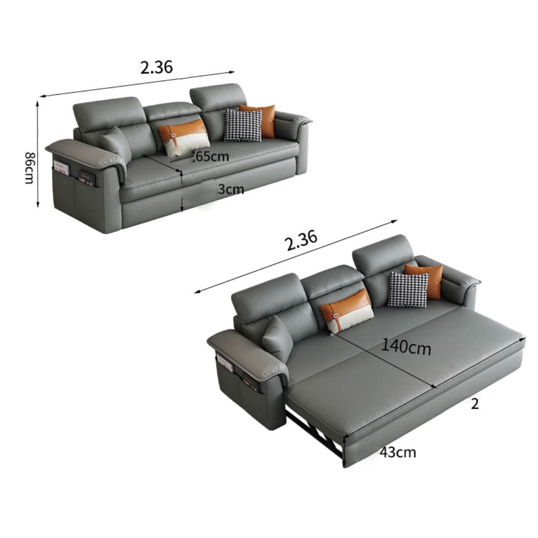 home-atelier-f31a Noelle Sofa Bed