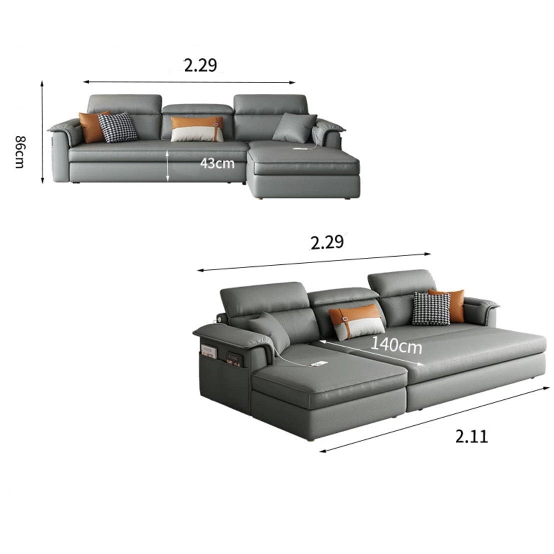 home-atelier-f31a Noelle Sofa Bed