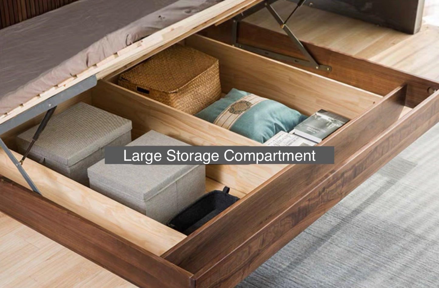 home-atelier-f31a Odell Bed Frame with Bedside Tables