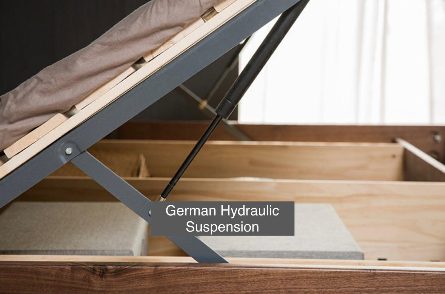 home-atelier-f31a Odell Bed Frame with Bedside Tables