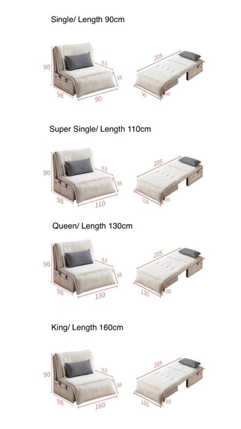 home-atelier-f31a Omari Boucle Electric Sofa Bed