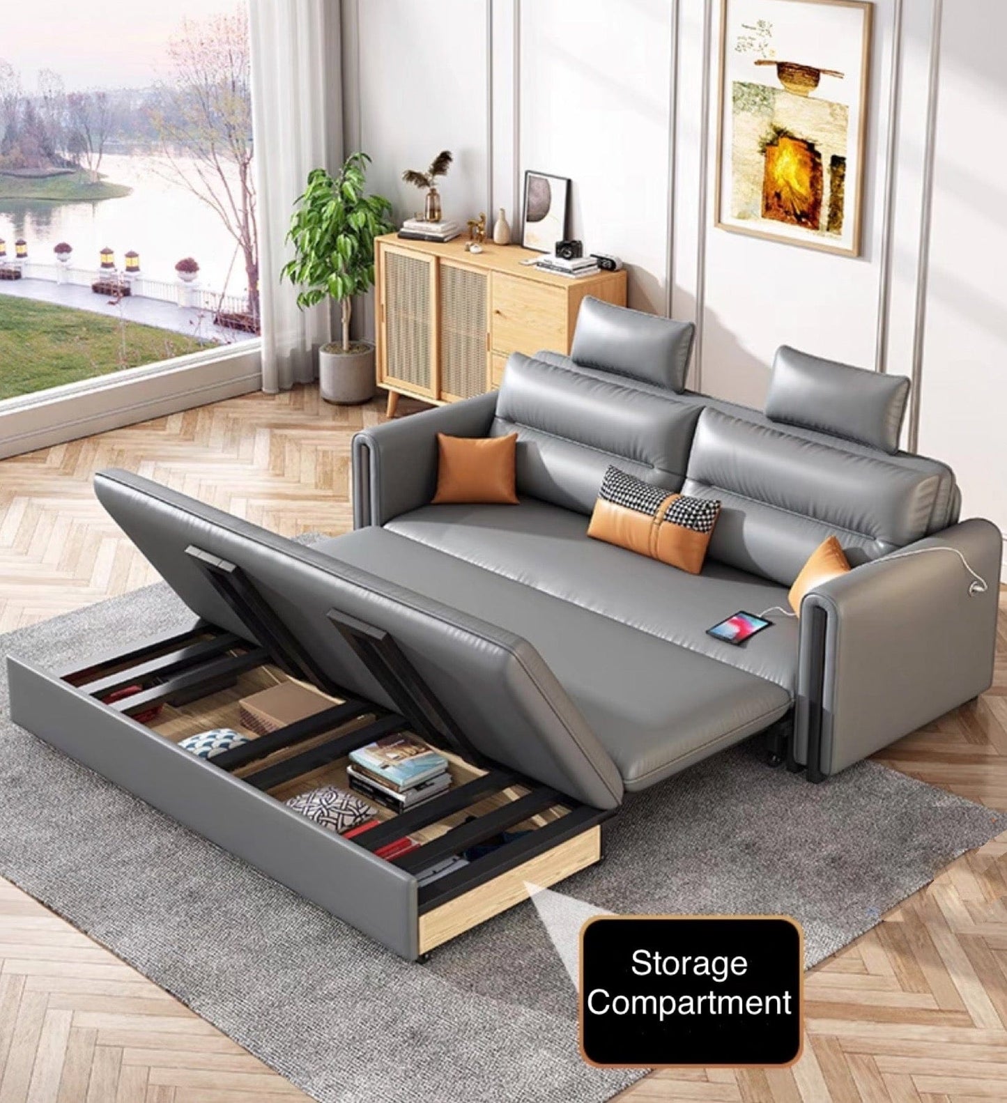 home-atelier-f31a Pence Electric Sofa Bed