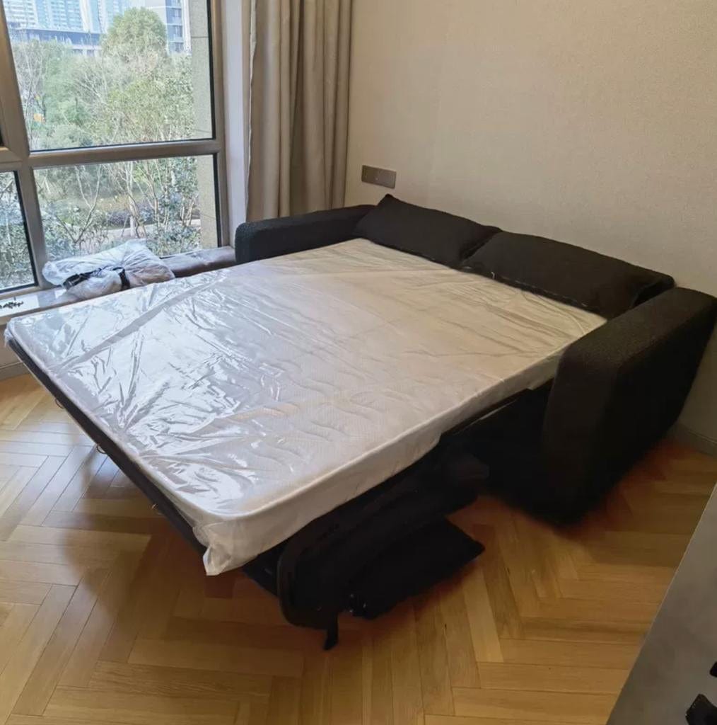 home-atelier-f31a Rae Boucle Foldable Sofa Bed