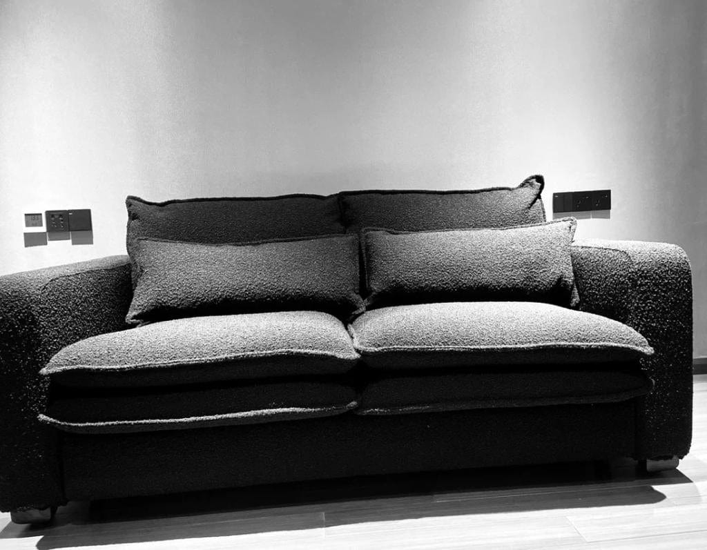 home-atelier-f31a Rae Boucle Foldable Sofa Bed