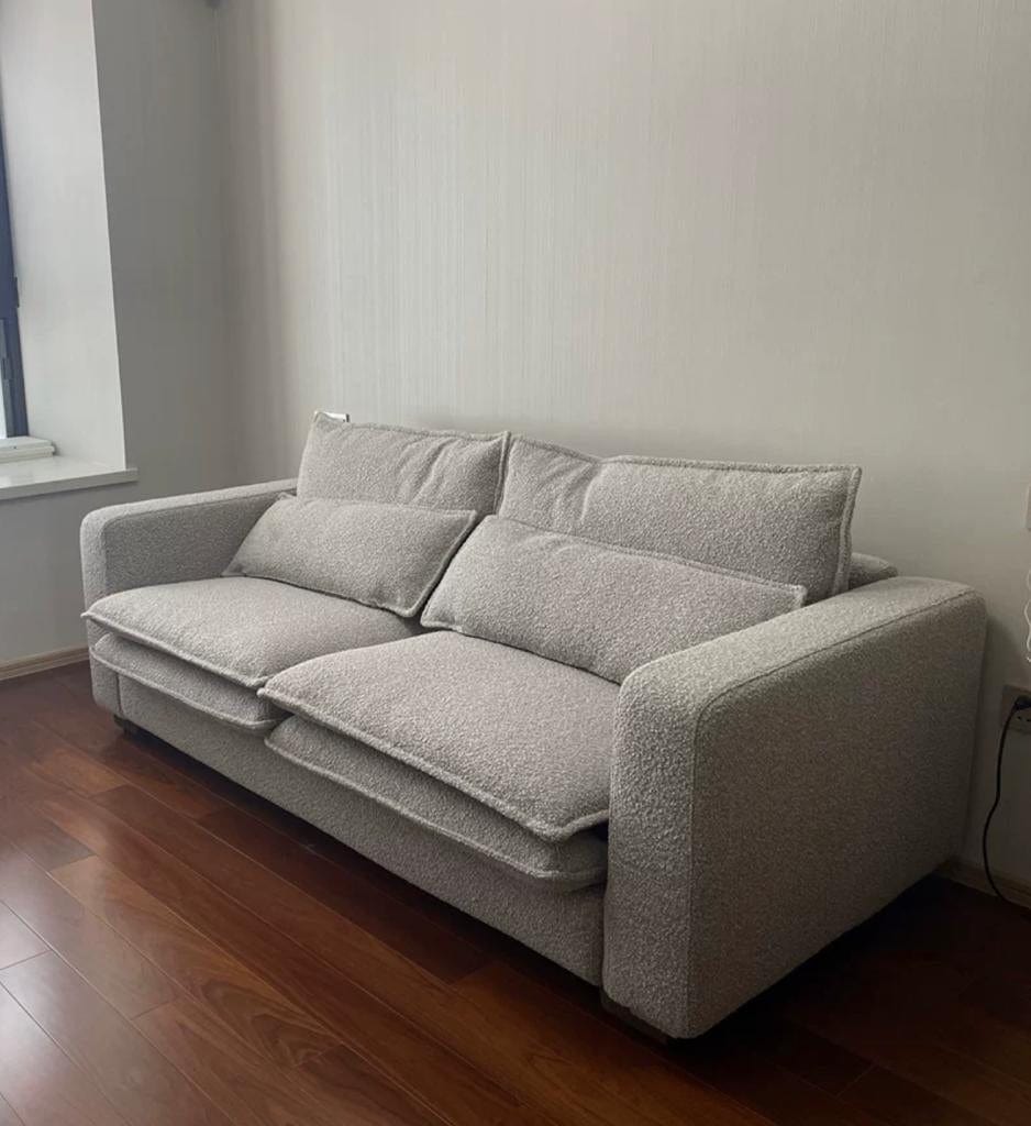 home-atelier-f31a Rae Boucle Foldable Sofa Bed
