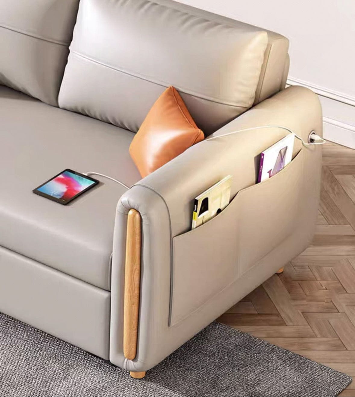 home-atelier-f31a Raven Electric Sofa Bed