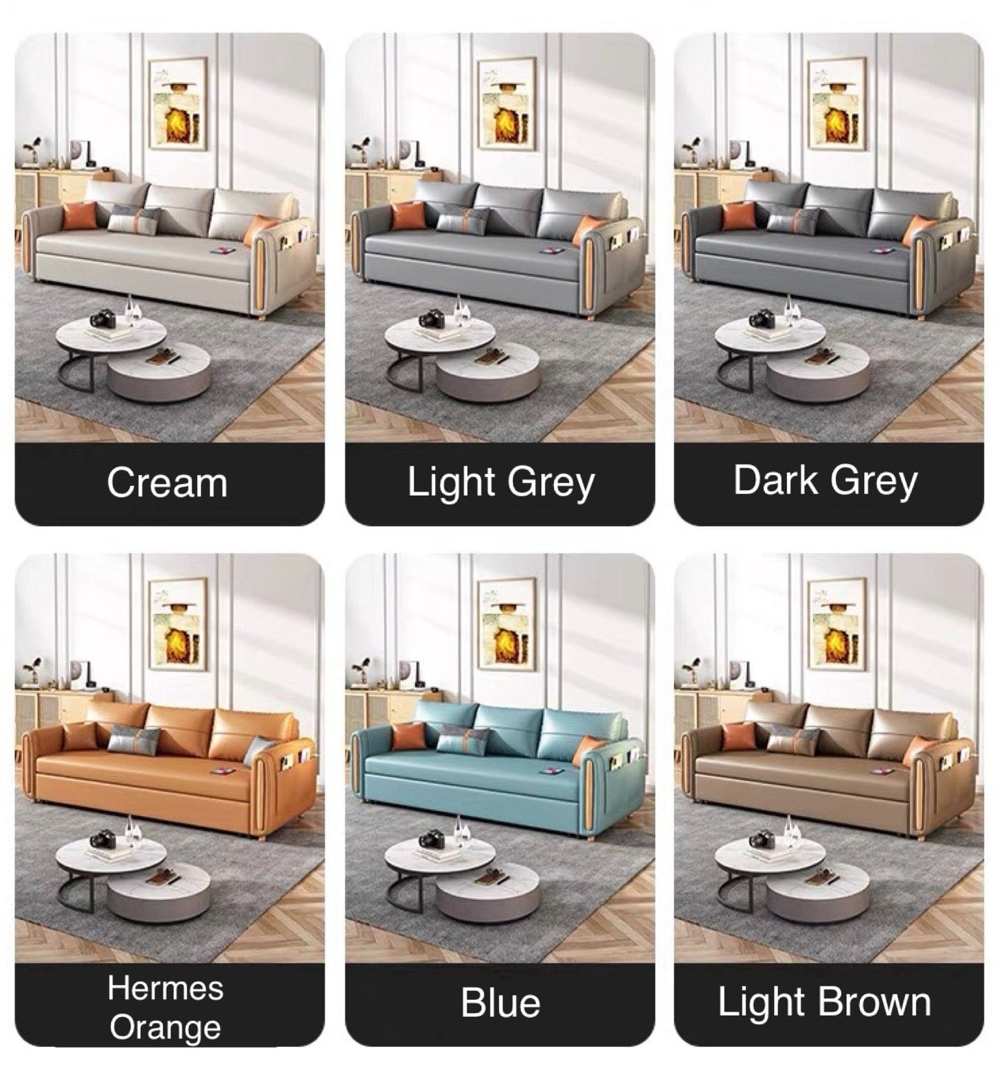 home-atelier-f31a Raven Electric Sofa Bed