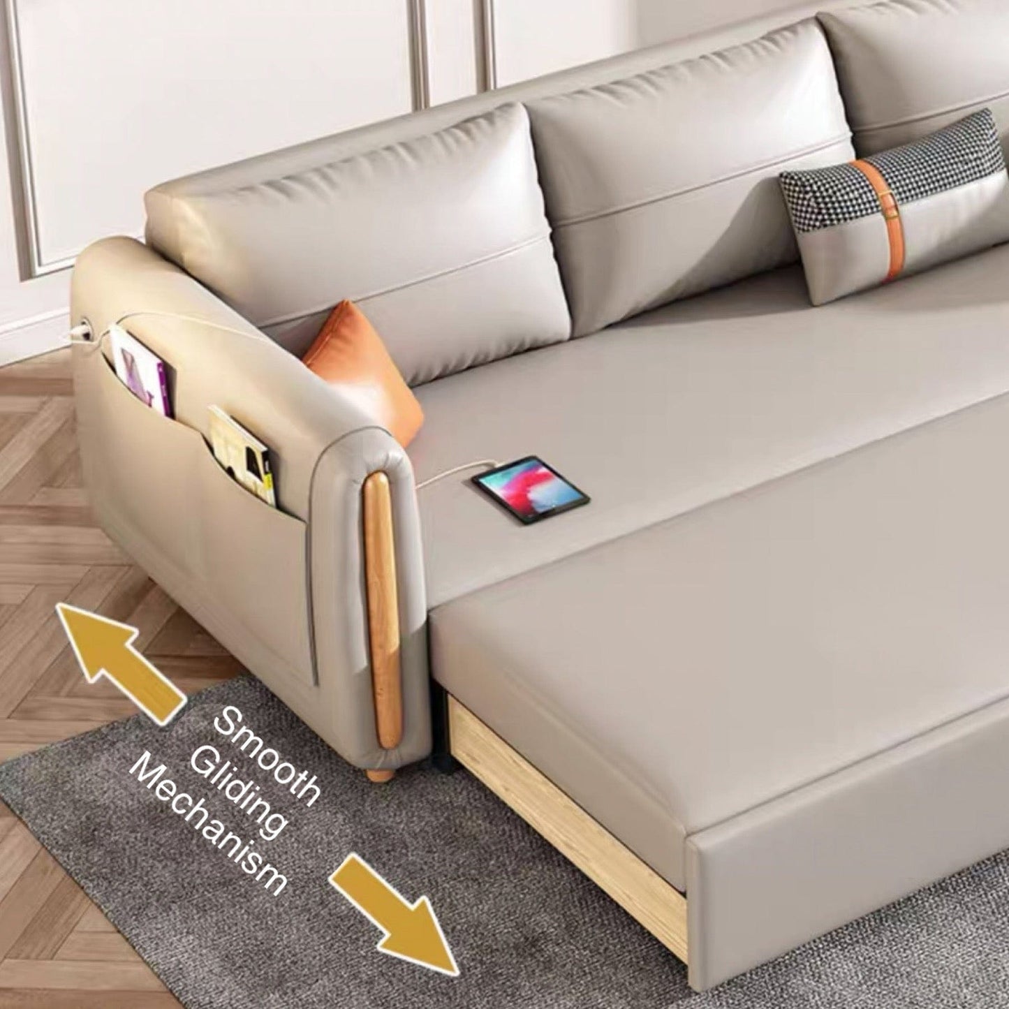 home-atelier-f31a Raven Electric Sofa Bed