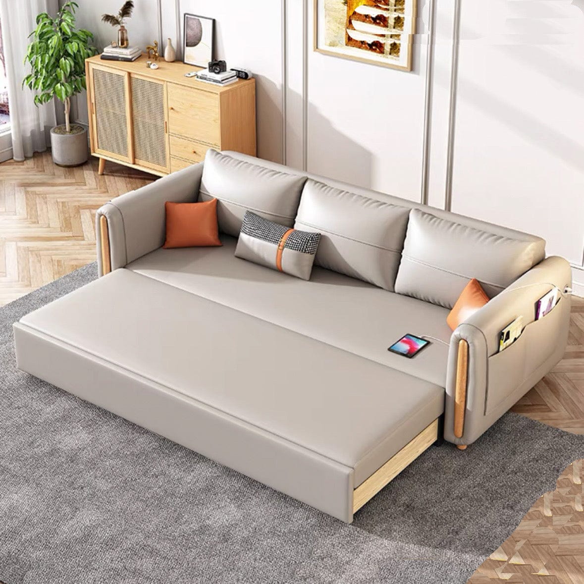 home-atelier-f31a Raven Electric Sofa Bed