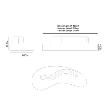 home-atelier-f31a Remi Curve Sofa