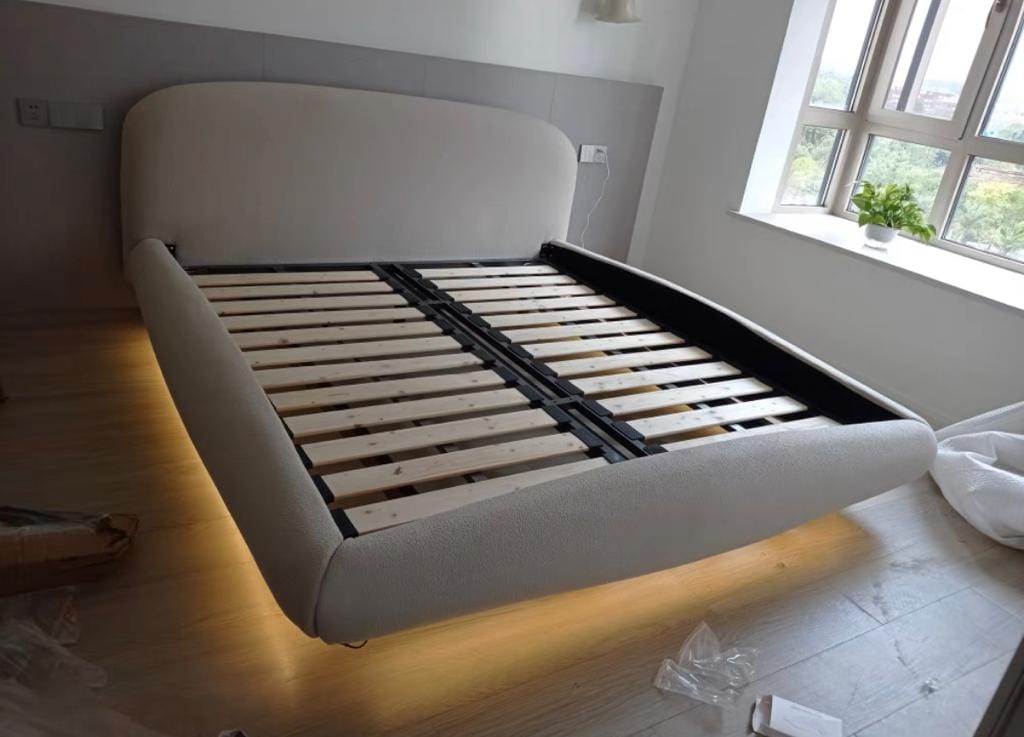 home-atelier-f31a Ria Boucle Bed Frame