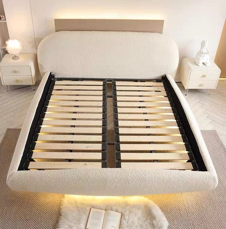home-atelier-f31a Ria Boucle Floating Bed Frame