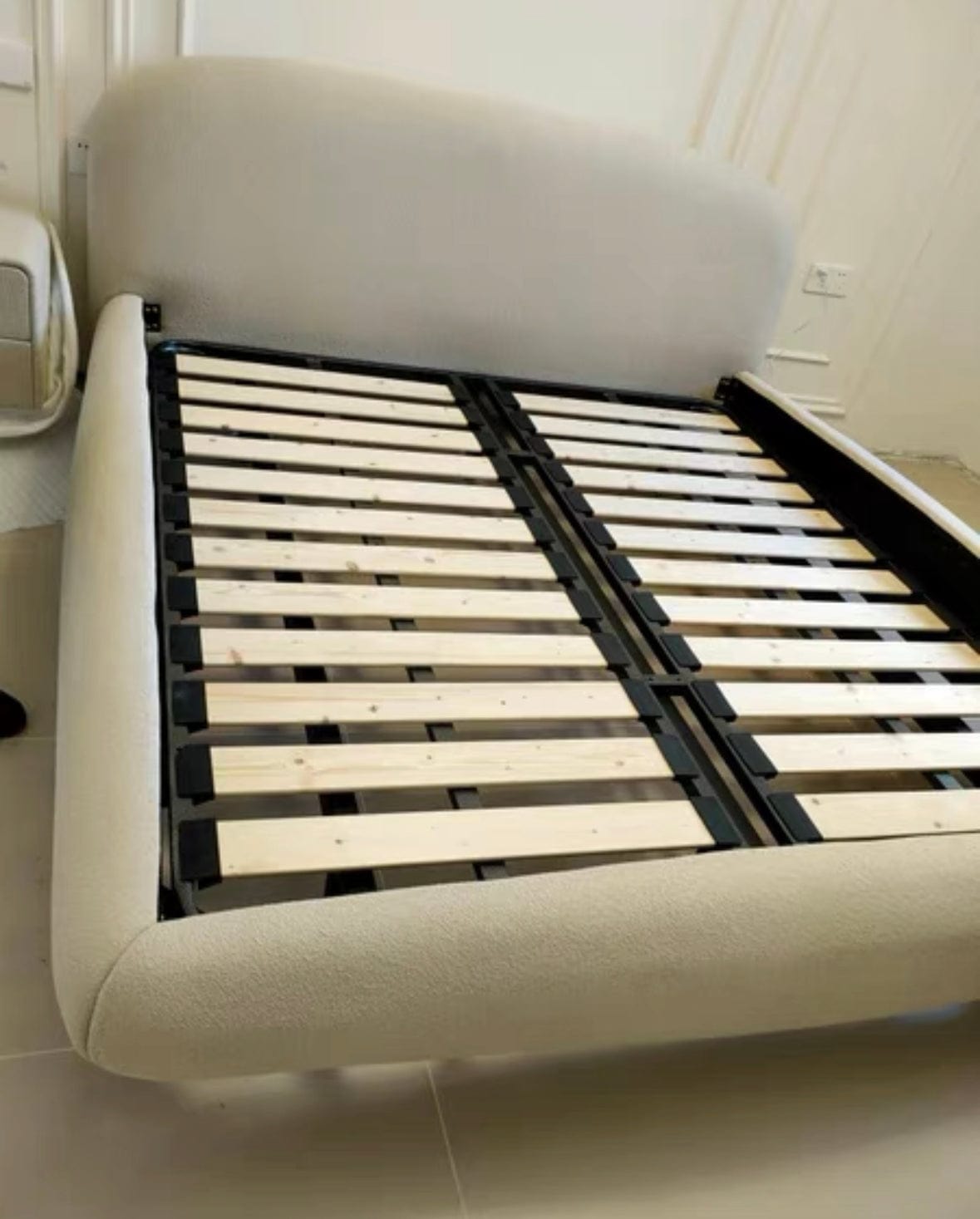 home-atelier-f31a Ria Boucle Floating Bed Frame