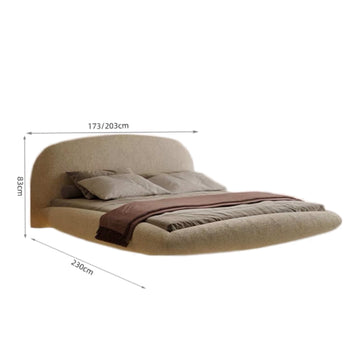 home-atelier-f31a Ria Boucle Floating Bed Frame