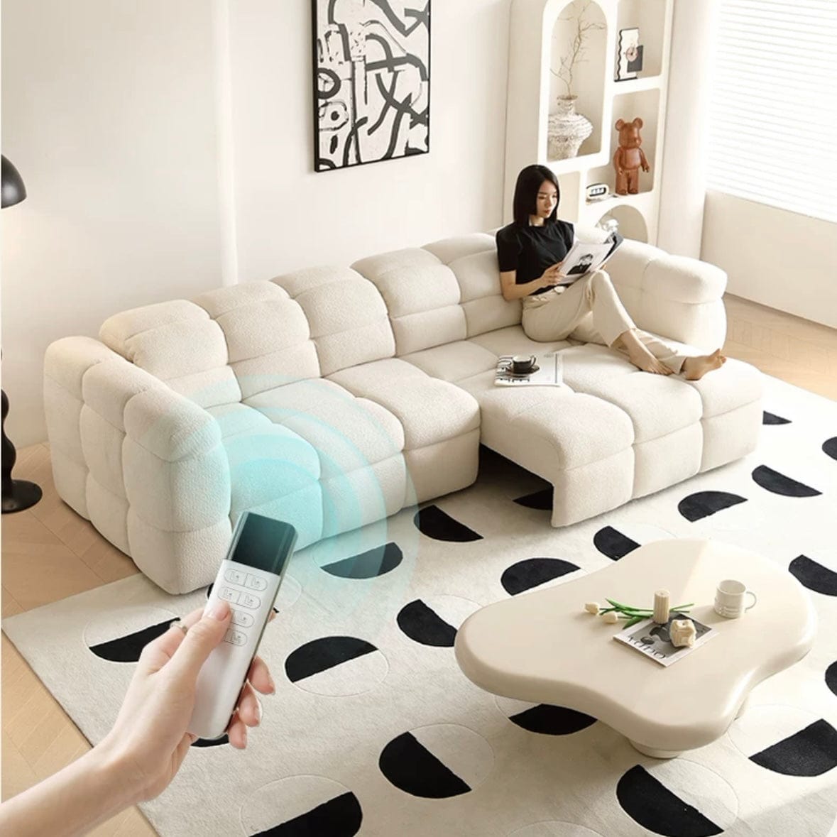 home-atelier-f31a Sierra Electric Sofa Bed