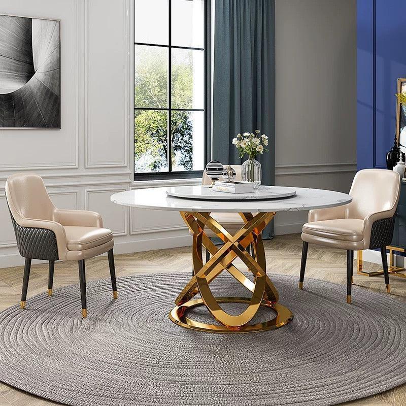 home-atelier-f31a Sintered Stone Top / 4 piece Design A chairs Anderson Dining Table and Chairs