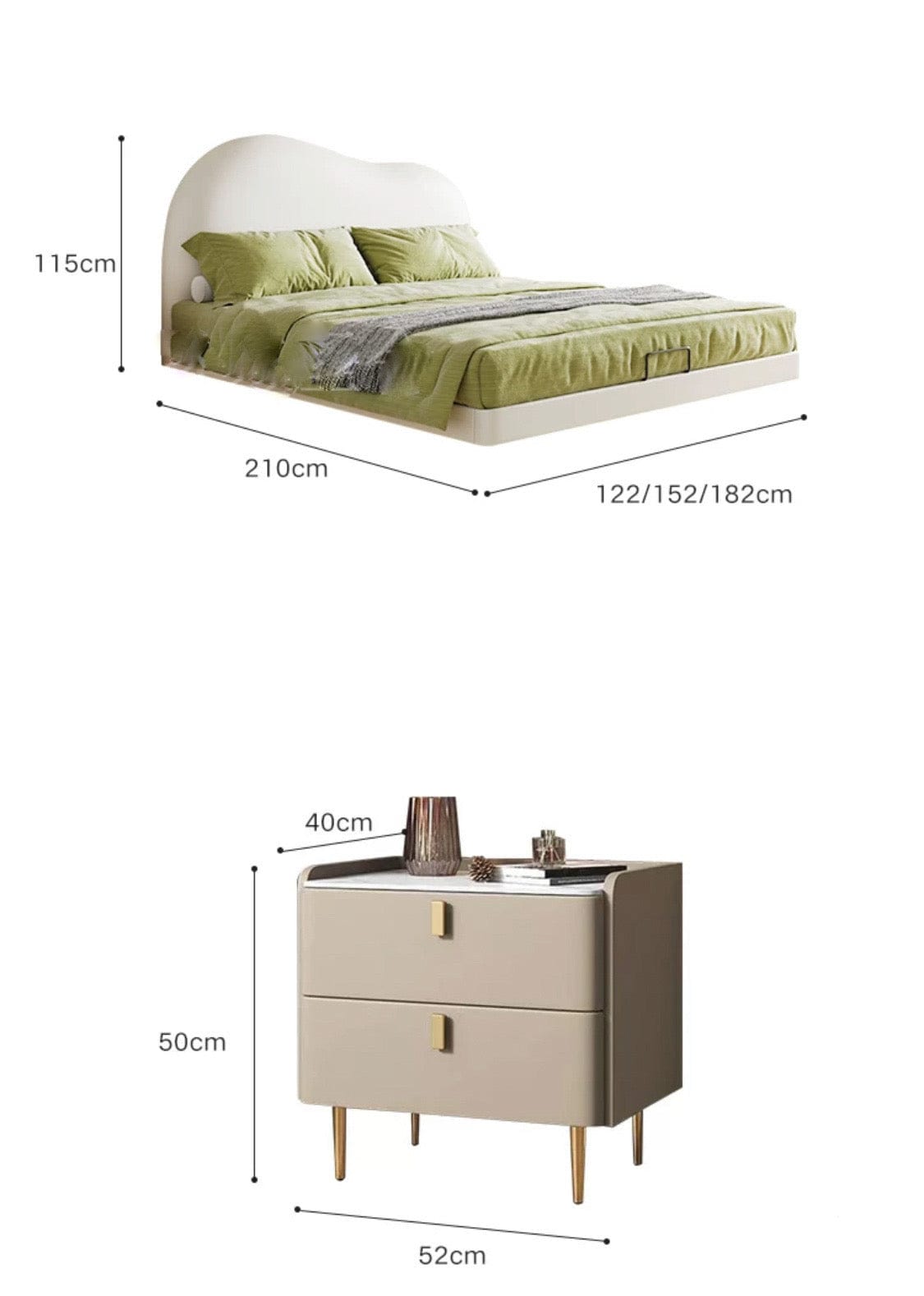 home-atelier-f31a Steph Floating Bed Frame