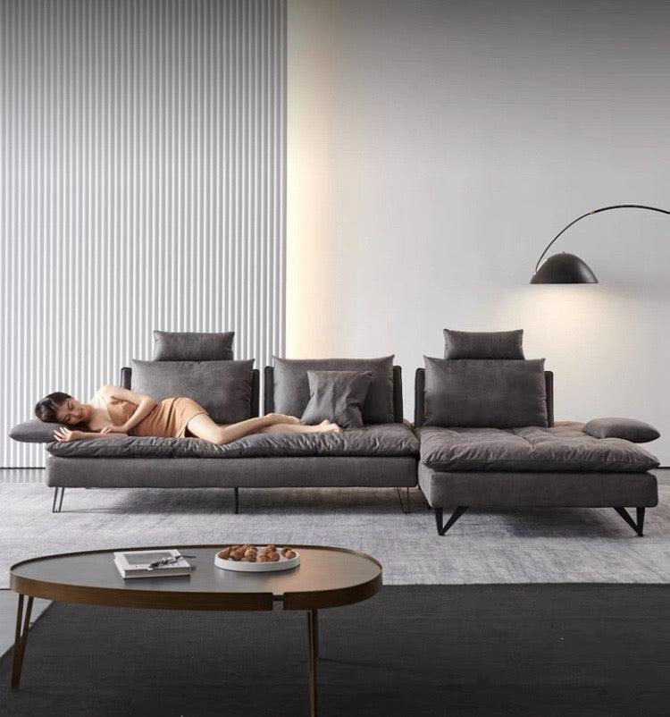 home-atelier-f31a Tania L-shape Slider Sofa