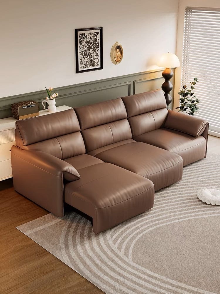 home-atelier-f31a Trevor Electric Leather Sofa Bed